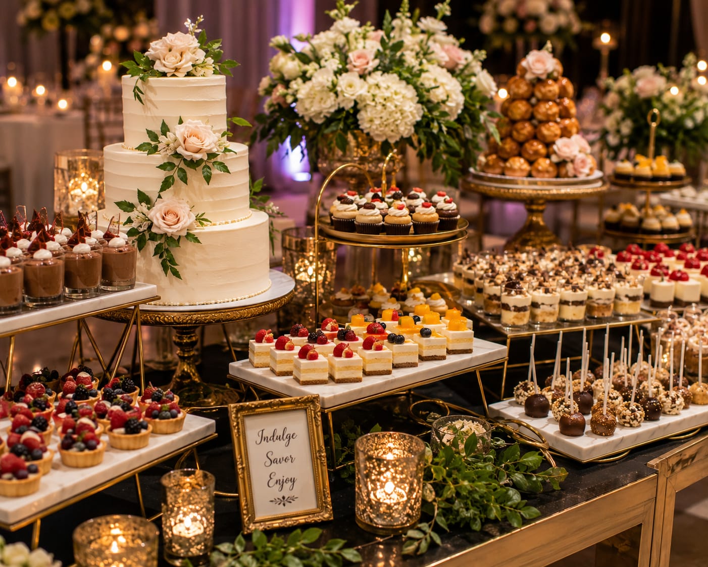 Dessert & Specialty Displays presentation at Magnoliya Grand