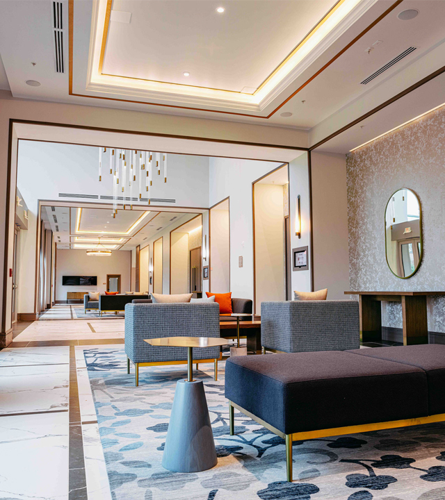 Configure the room around your goals. at Magnoliya Grand
