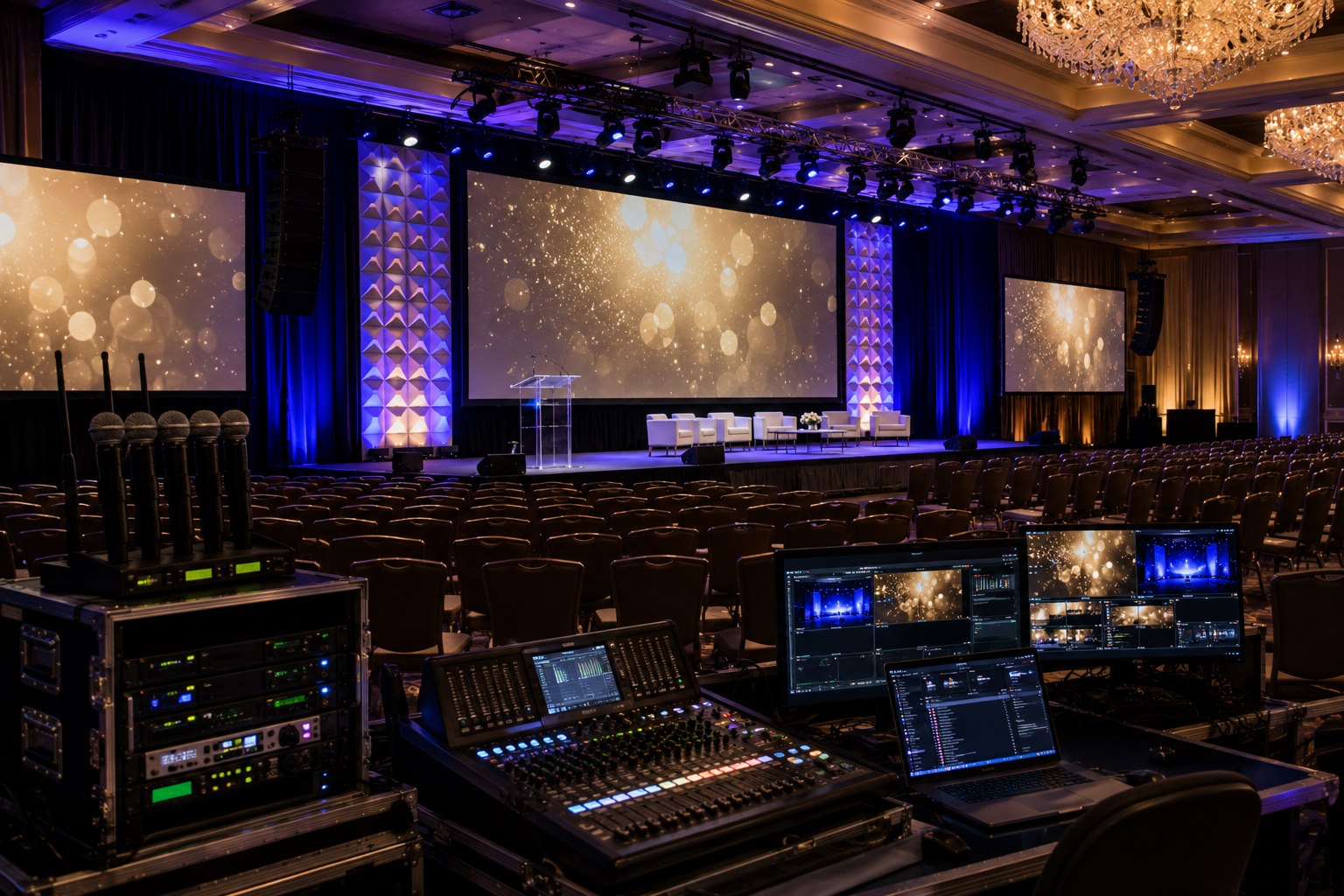 Premium Audio-Visual Services at Magnoliya Grand
